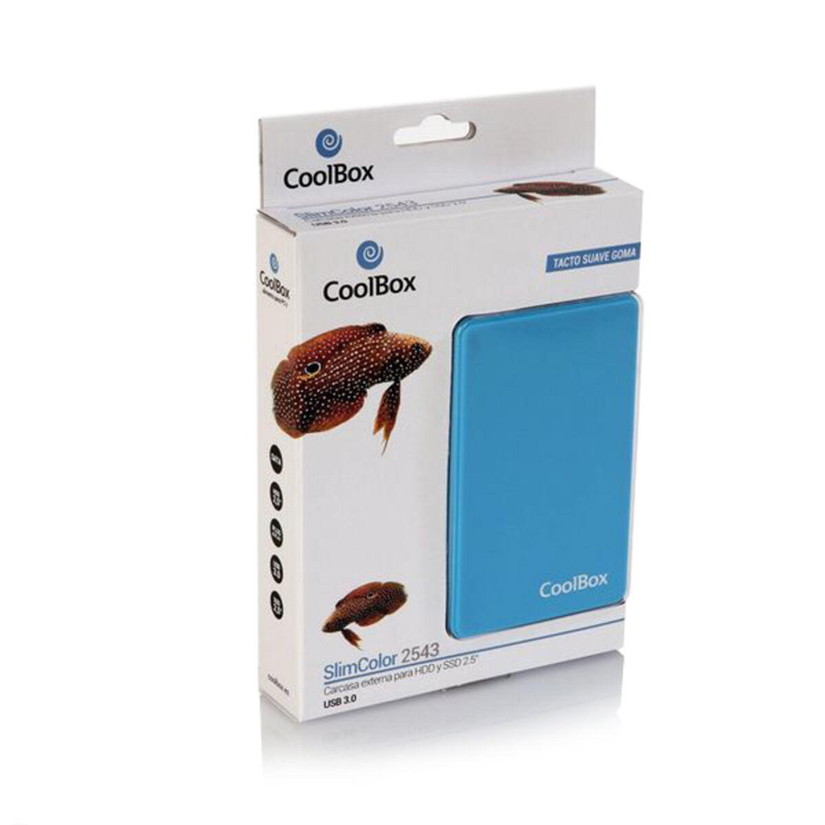 CoolBox SlimColor 2543 Box esterno HDD/SSD Grigio 2.5"