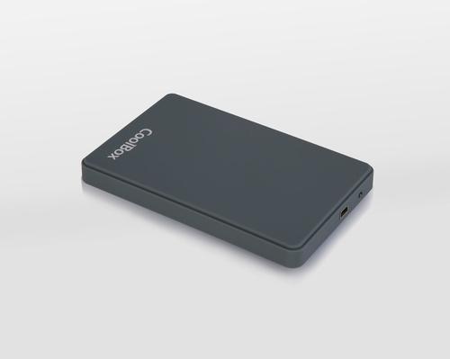 CoolBox SlimColor 2543 Box esterno HDD/SSD Grigio 2.5"