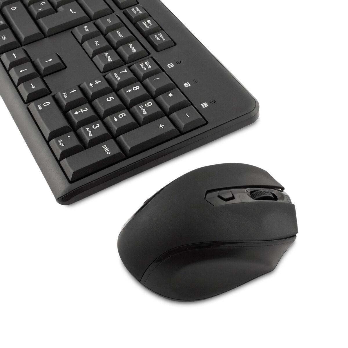 Kit tastiera e mouse wireless Coolbox