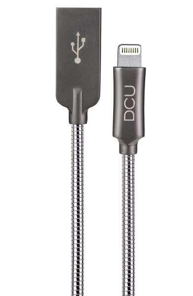 Cavo USB a Lightning DCU 34101260 Grigio (1M)