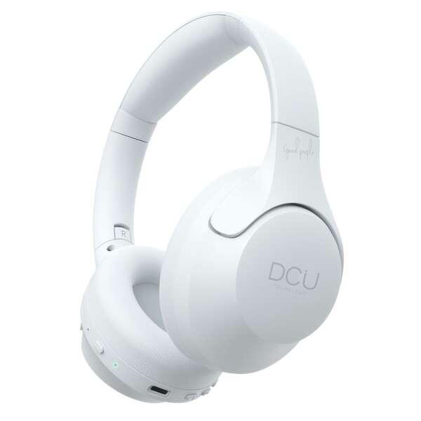 Cuffie Bluetooth DCU Tecnologic True Immersive Anc - Bluetooth 5.3 - Altoparlante da 40 mm - Cancellazione attiva del rumore -