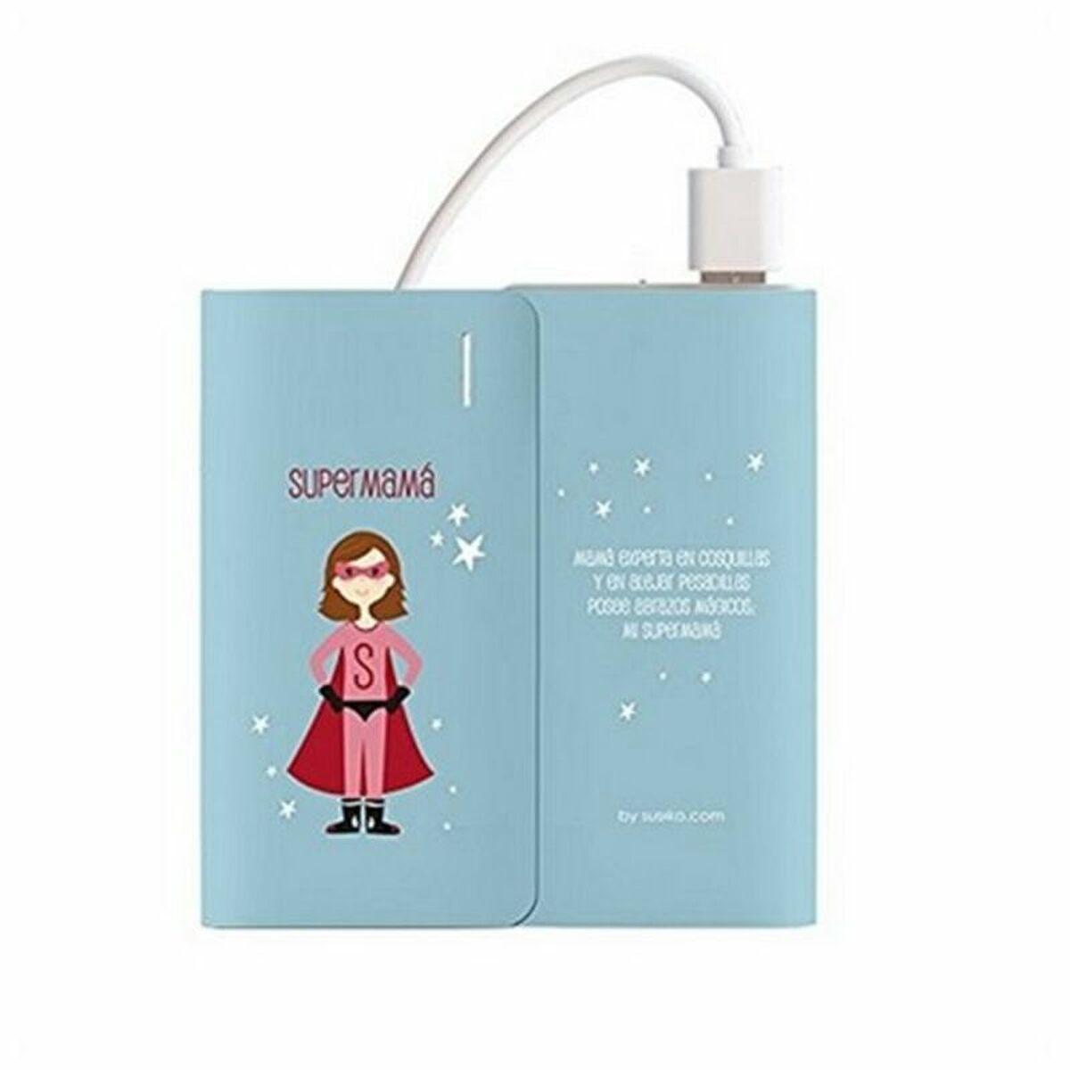 Susiko PowerBank 4000mAh Supermama Blu