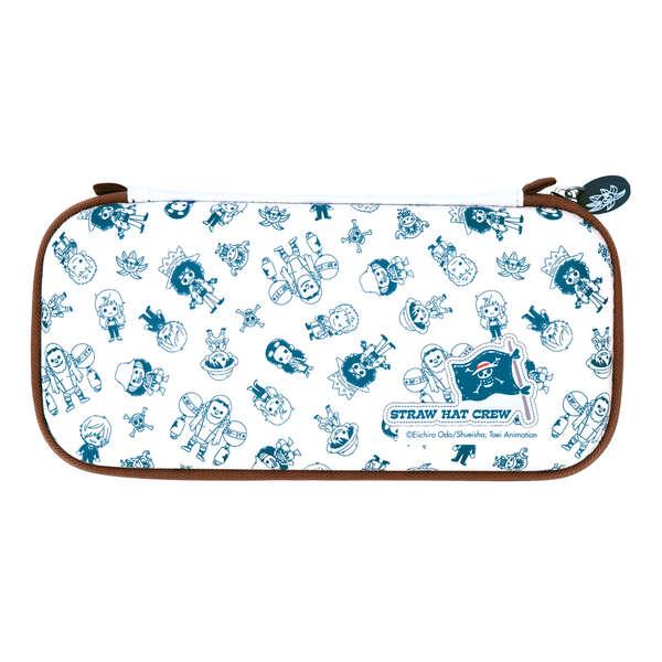 Custodia Chibi FR-TEC per Nintendo Switch One Piece - Tasca interna - Spazio per 10 giochi - Vari colori