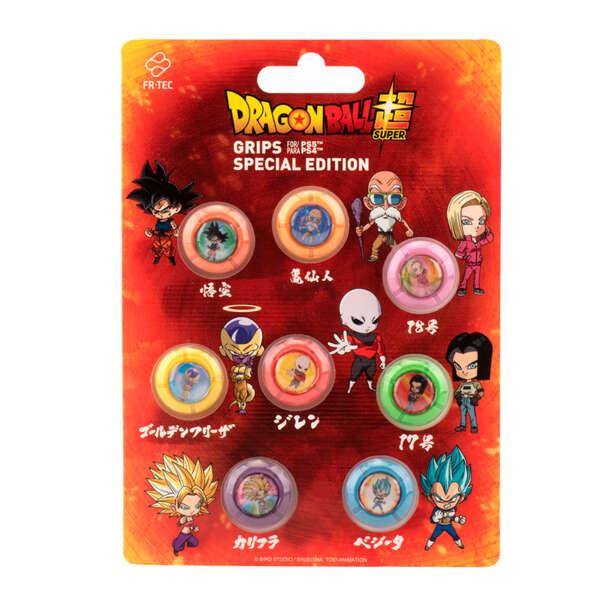 FR-TEC PS4 Grips Set Fighters - Presa e precisione migliorate - Licenza ufficiale Dragon Ball Super - Compatibile PS5 e PS4 - V