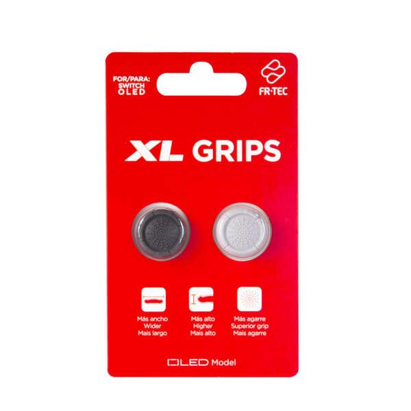 FR-TEC Grips Nintendo Switch Oled XL - Maggiore Base nell'Impugnatura - Migliore Presa e Precisione - Materiale Super Resistent