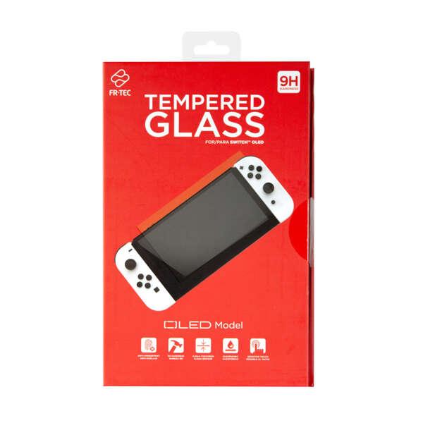 FR-TEC Switch in vetro temperato Oled - Proteggi schermo trasparente - Antigraffio e antirottura - Sensibile al tocco - Modello