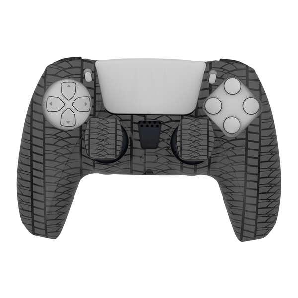 FR-TEC Racing Enhance Kit per PS5 - Protezione in silicone - Impugnature in rilievo - Schiume di controllo - Trigger con modali