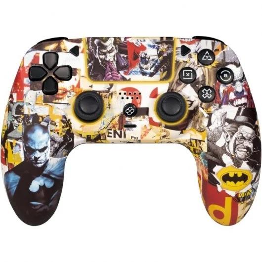 FR-TEC Batman Controller/Gamepad PC PS4 Bluetooth - Retroilluminazione RGB - Vibrazione - Autonomia fino a 10h