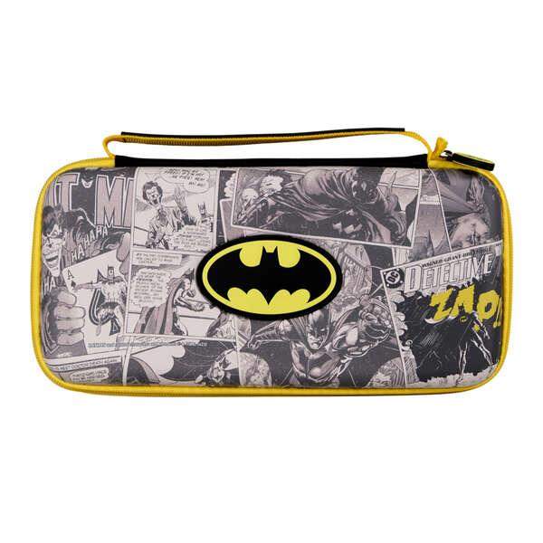 FR-TEC Borsa Batman Premium con Scatola Giochi - Compatibile con Tutti i Modelli Switch - Protezione e Trasporto di Alta Qualit