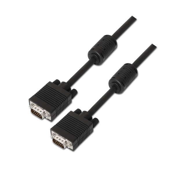 AISENS A113-0074 cavo VGA 10 m VGA (D-Sub) Nero