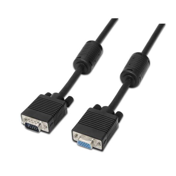 AISENS A113-0078 cavo VGA 18 m VGA (D-Sub) Nero