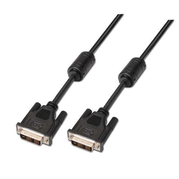 AISENS A117-0086 cavo DVI 18 m DVI-D Nero