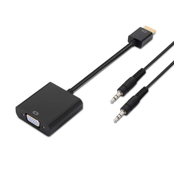 AISENS A122-0126 cavo e adattatore video 01 m Nero