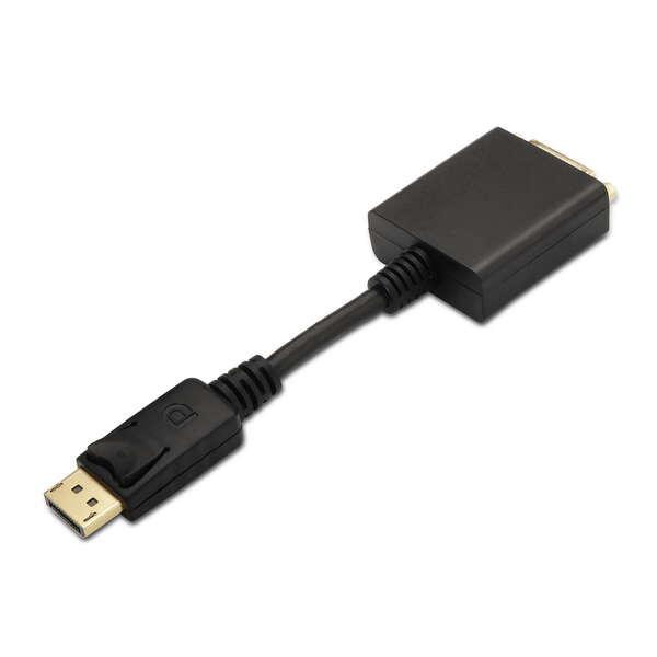 AISENS A125-0133 cavo e adattatore video 0,15 m DisplayPort DVI Nero