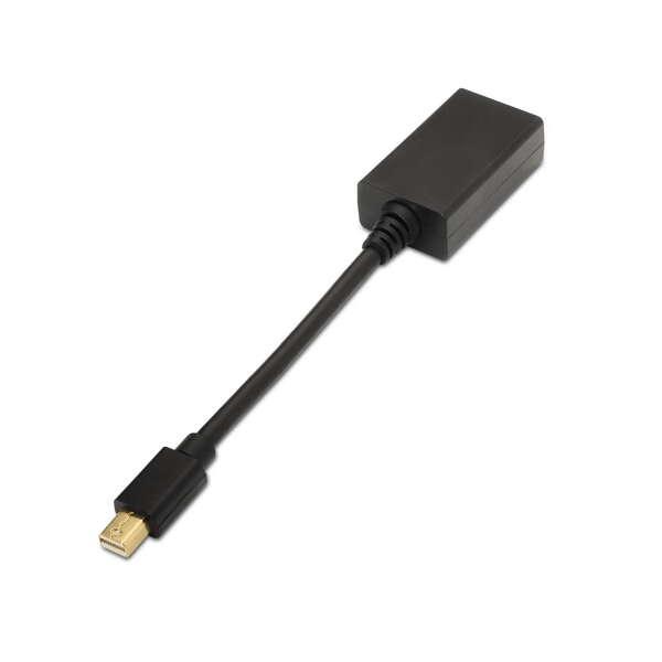 AISENS A125-0137 cavo e adattatore video 015 m Mini DisplayPort HDMI Nero