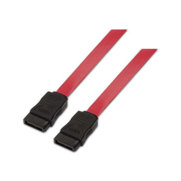 AISENS A130-0153 cavo SATA 05 m SATA 7-pin Nero Rosso