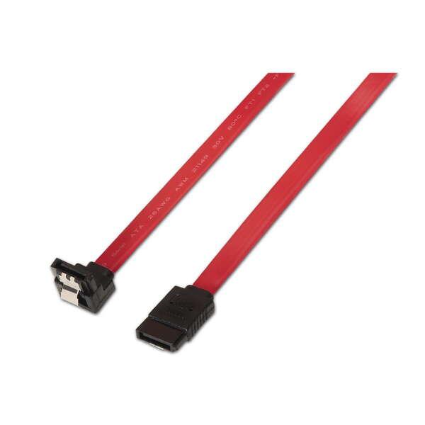 AISENS A130-0156 cavo SATA 05 m SATA 7-pin Nero Rosso