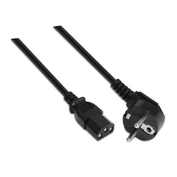 AISENS A132-0170 cavo di alimentazione Nero 10 m CEE7/7 Accoppiatore C13