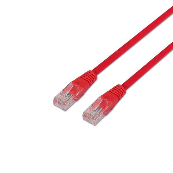 AISENS A135-0237 cavo di rete Rosso 05 m Cat6 U/UTP (UTP)