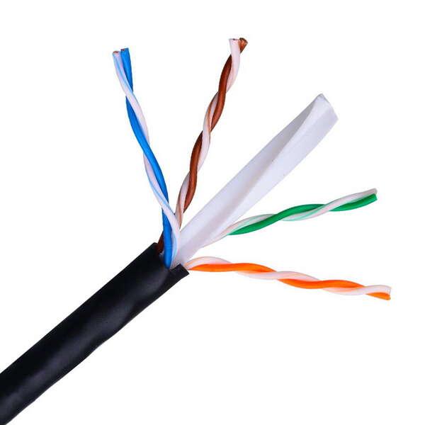 AISENS A135-0263 cavo di rete Nero 100 m Cat6 U/UTP (UTP)