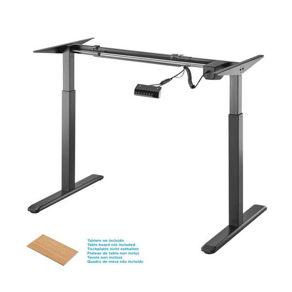 AISENS DF01B-079 struttura verticale per scrivania Elettrico 2 gamba/gambe Nero