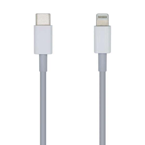 AISENS A102-0443 cavo Lightning 2 m Bianco