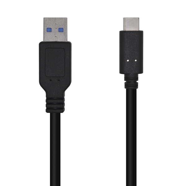 AISENS A107-0450 cavo USB 15 m USB 3.2 Gen 2 (3.1 Gen 2) USB A USB C Nero
