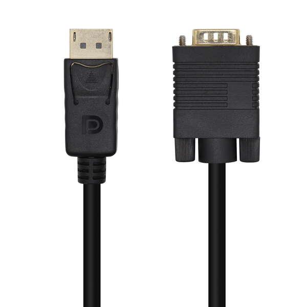 AISENS A125-0462 cavo e adattatore video 3 m DisplayPort VGA (D-Sub) Nero