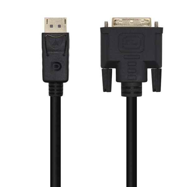 AISENS A125-0463 cavo e adattatore video 3 m DisplayPort DVI Nero