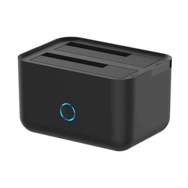 AISENS ASDS-D01B contenitore di unitÃƒÂ  di archiviazione Box esterno HDD/SSD Nero 2.5/3.5"
