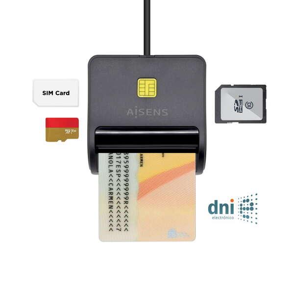 AISENS ASCR-SN02SD-BK...