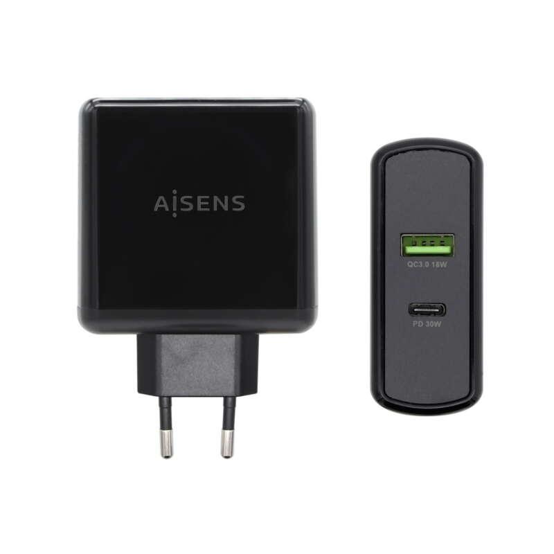 AISENS ASCH-2PD30QC-BK...