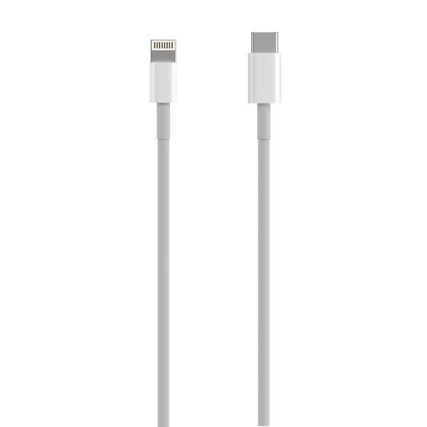 AISENS A102-0543 cavo Lightning 05 m Bianco