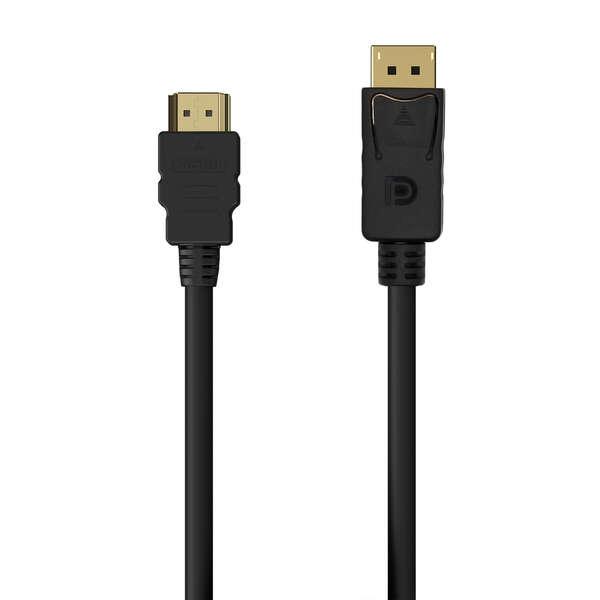 AISENS A125-0551 cavo e adattatore video 15 m DisplayPort HDMI tipo A (Standard) Nero