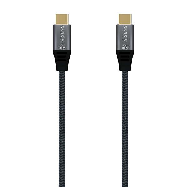 AISENS A107-0629 cavo USB 2 m USB 2.0 USB C Grigio