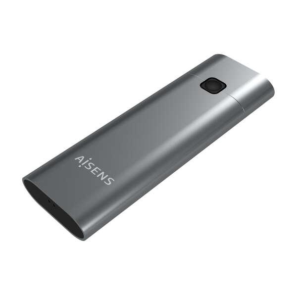AISENS ASM2-021GR contenitore di unità di archiviazione Box esterno SSD Grigio M.2