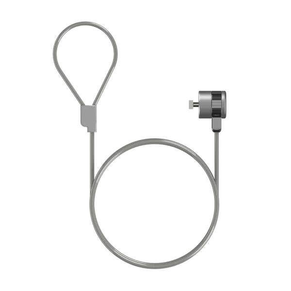 AISENS ASLK-D40K02-SL cavo di sicurezza Argento 15 m