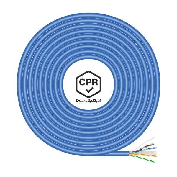 AISENS A135-0663 cavo di rete Blu 305 m Cat6 U/UTP (UTP)