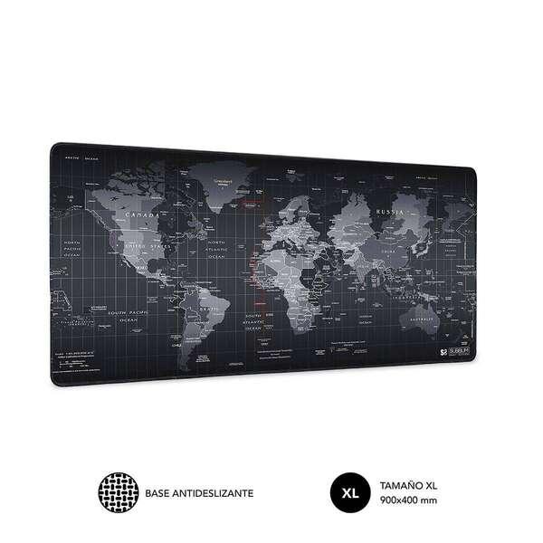 Tappetino per mouse Subblim extra large 900x400mm - Ampio spazio per giochi o lavoro - Bordi cuciti resistenti - Alta qualit d