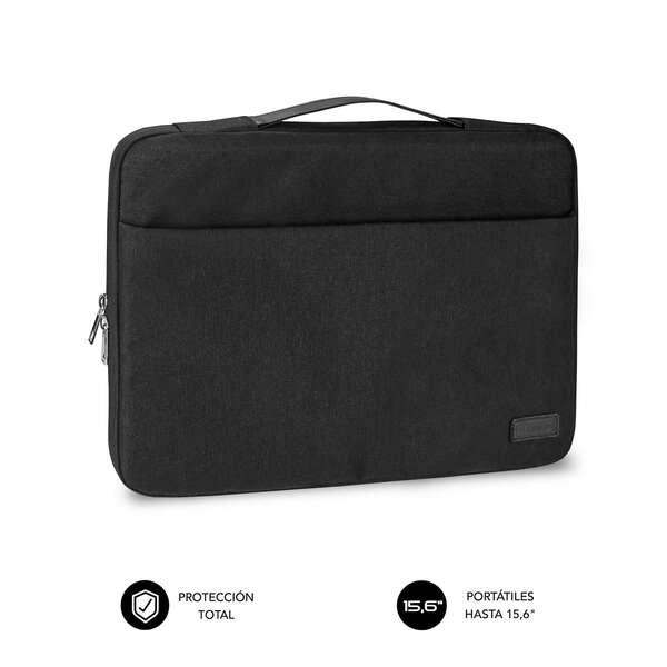 Custodia Subblim Elegant 15.6" - Protezione Resistente - Tasche Interne - Chiusura con Doppia Cerniera - Tessuto Poliestere 600