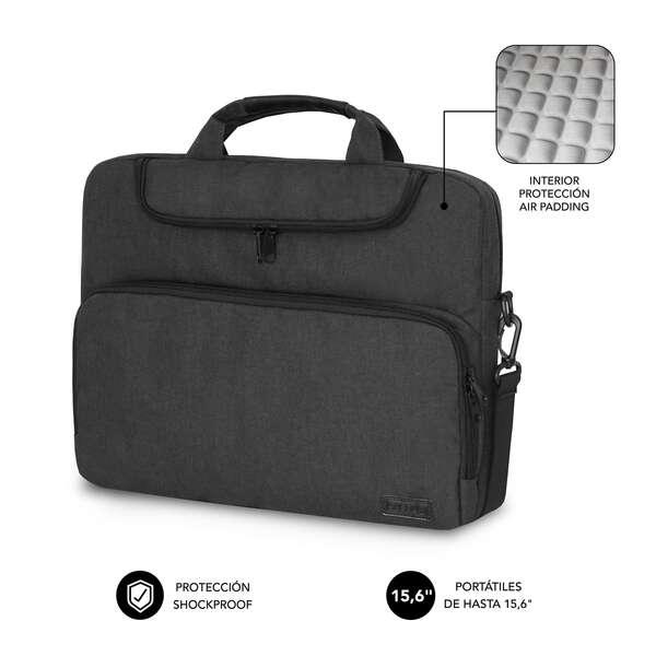 Cartella Subblim per Laptop fino a 156 pollici - Protezione con imbottitura ad aria - Poliestere Oxford resistente - Repellente