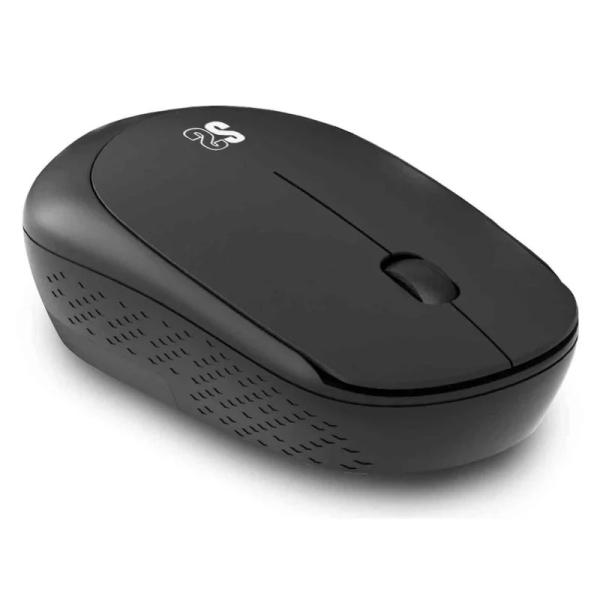 Mouse wireless Subblim Silent Business Plus - Design ergonomico e piatto - Connessione wireless - Tecnologia Silent Click - Ris