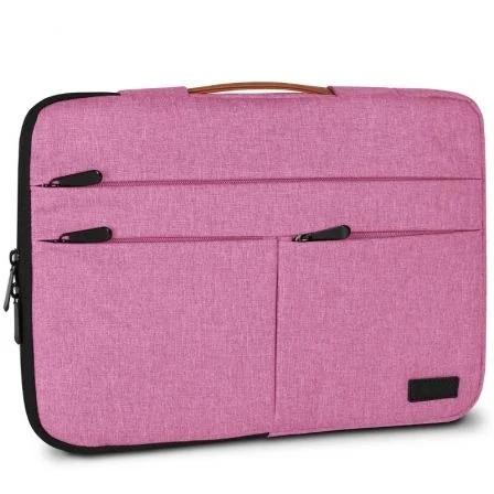 Custodia Subblim Air Padding 360 - 380x275x30 mm - Protezione a 360 - Tasche multiple - Resistente e durevole - Colore rosa