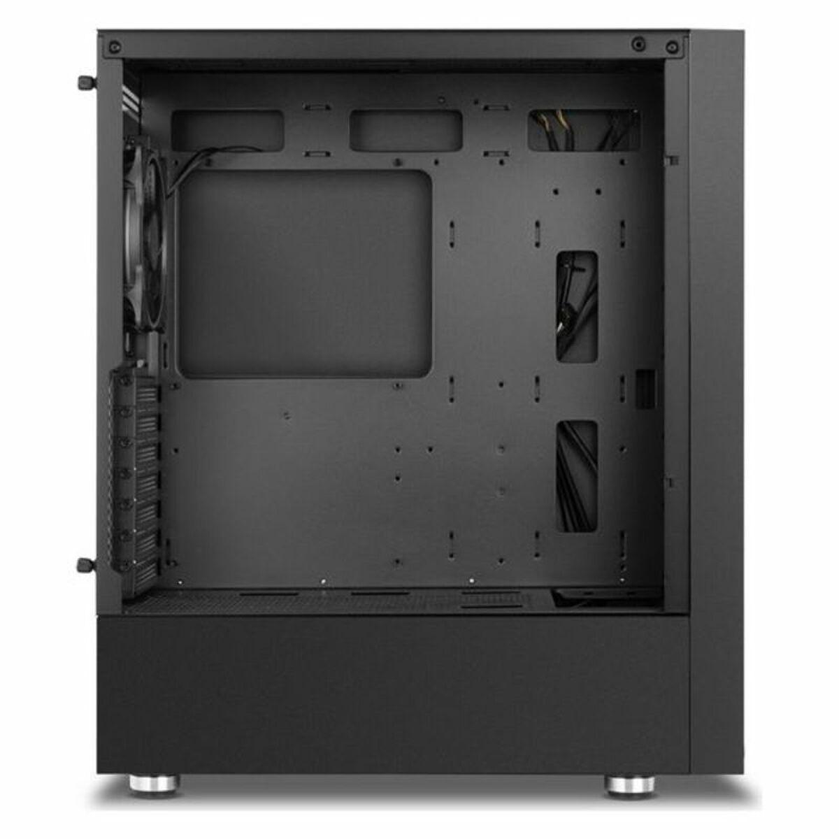 Nox Hummer Blaster Box SEITORRE ATX, Micro ATX e ITX - Templado Crystal - Lighting Argb - 3x SSD 2.5 - 3x HDD 3.5 - USB 3.0, US