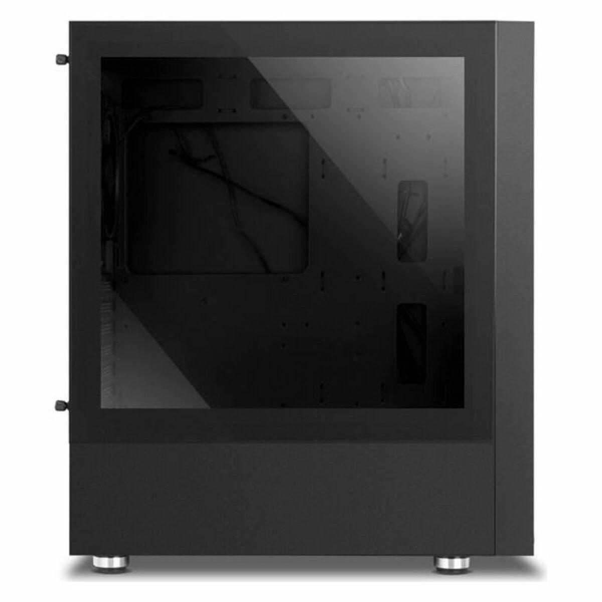 Nox Hummer Blaster Box SEITORRE ATX, Micro ATX e ITX - Templado Crystal - Lighting Argb - 3x SSD 2.5 - 3x HDD 3.5 - USB 3.0, US