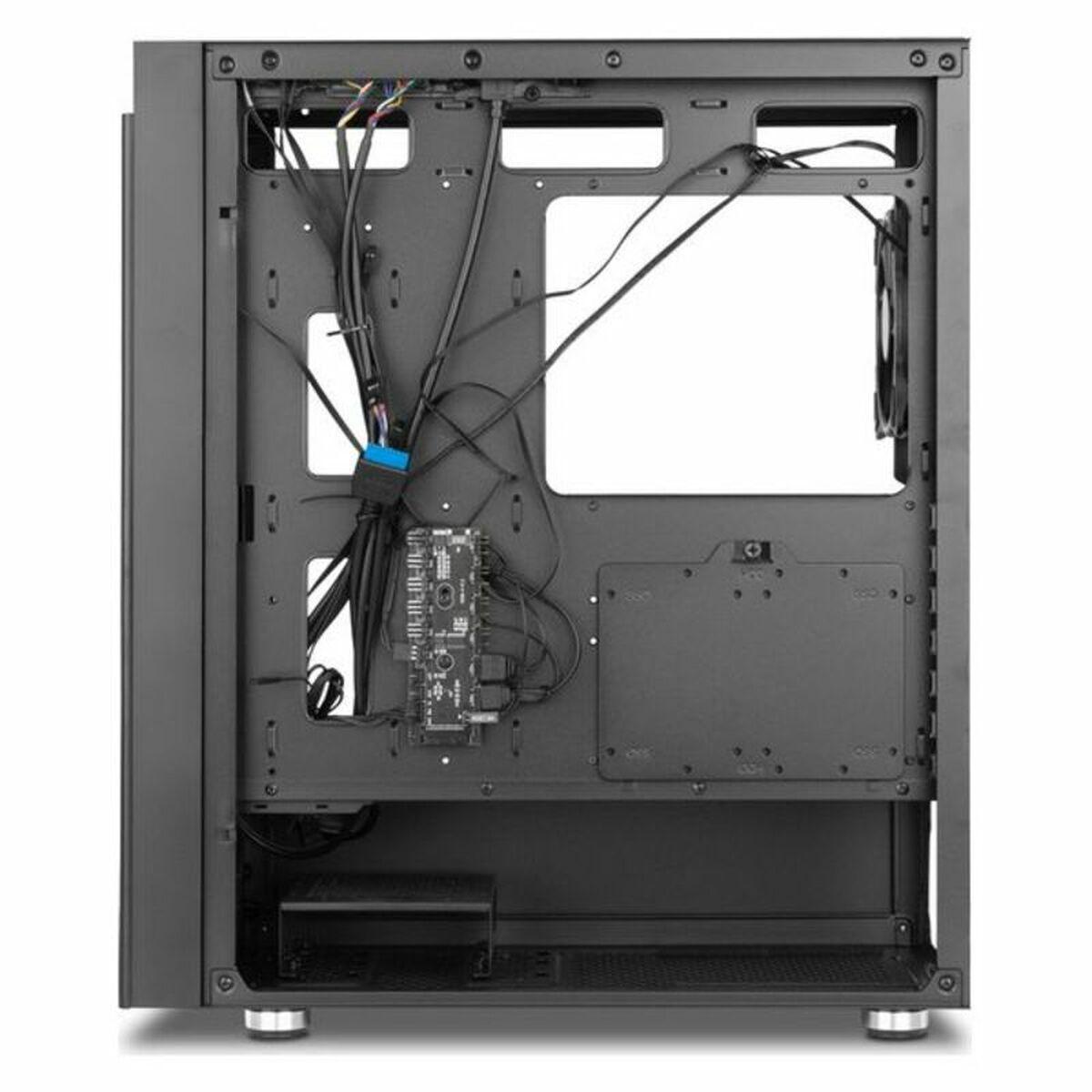 Nox Hummer Blaster Box SEITORRE ATX, Micro ATX e ITX - Templado Crystal - Lighting Argb - 3x SSD 2.5 - 3x HDD 3.5 - USB 3.0, US