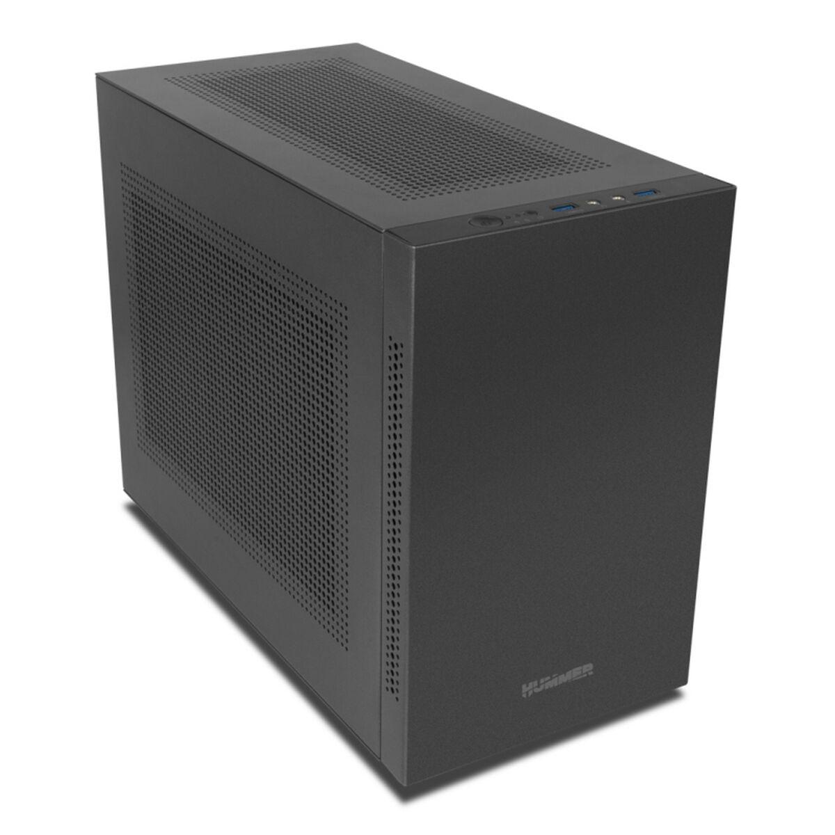 Torre Micro -atx di Nox Hummer Vault Box - dimensione HDD 2.5, 3.5 - USB 3.0 - Supporta la refrigerazione liquida - Fino a 7 ve