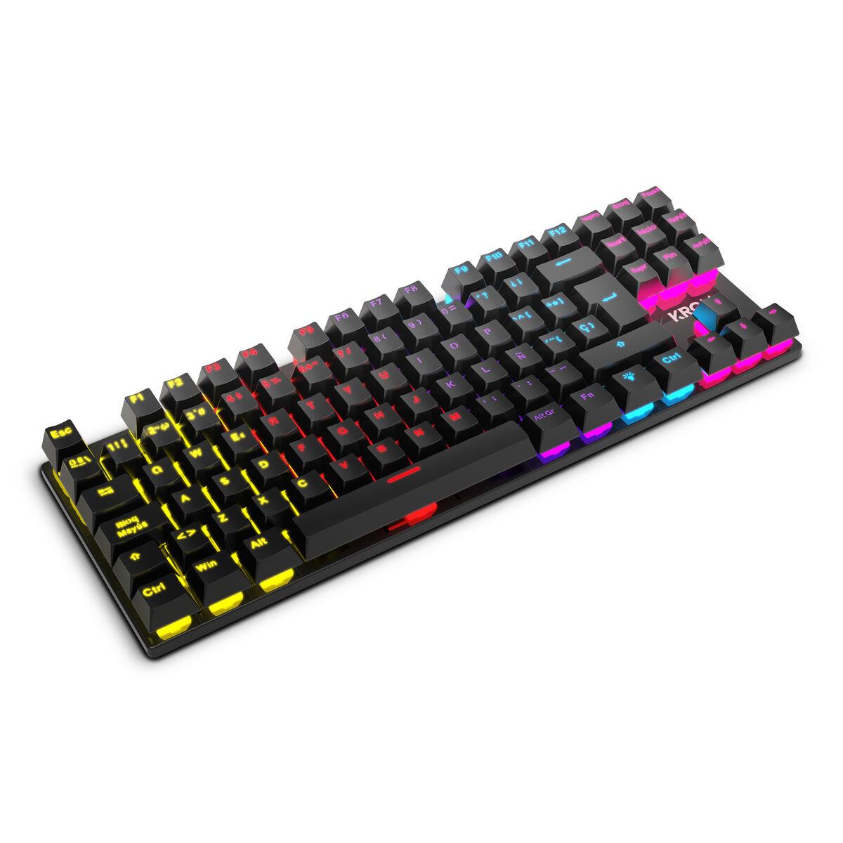 Keybook di gioco TKL KROM KASIC MECCANICO - Multipli Lighting RGB