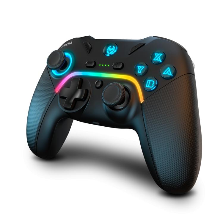 Comando KROM KAYROS/GamePad Bluetooth - Autonomia fino a 12H - ModalitÃƒÂ  Turbo - Vibrazione regolabile - PC compatibile,