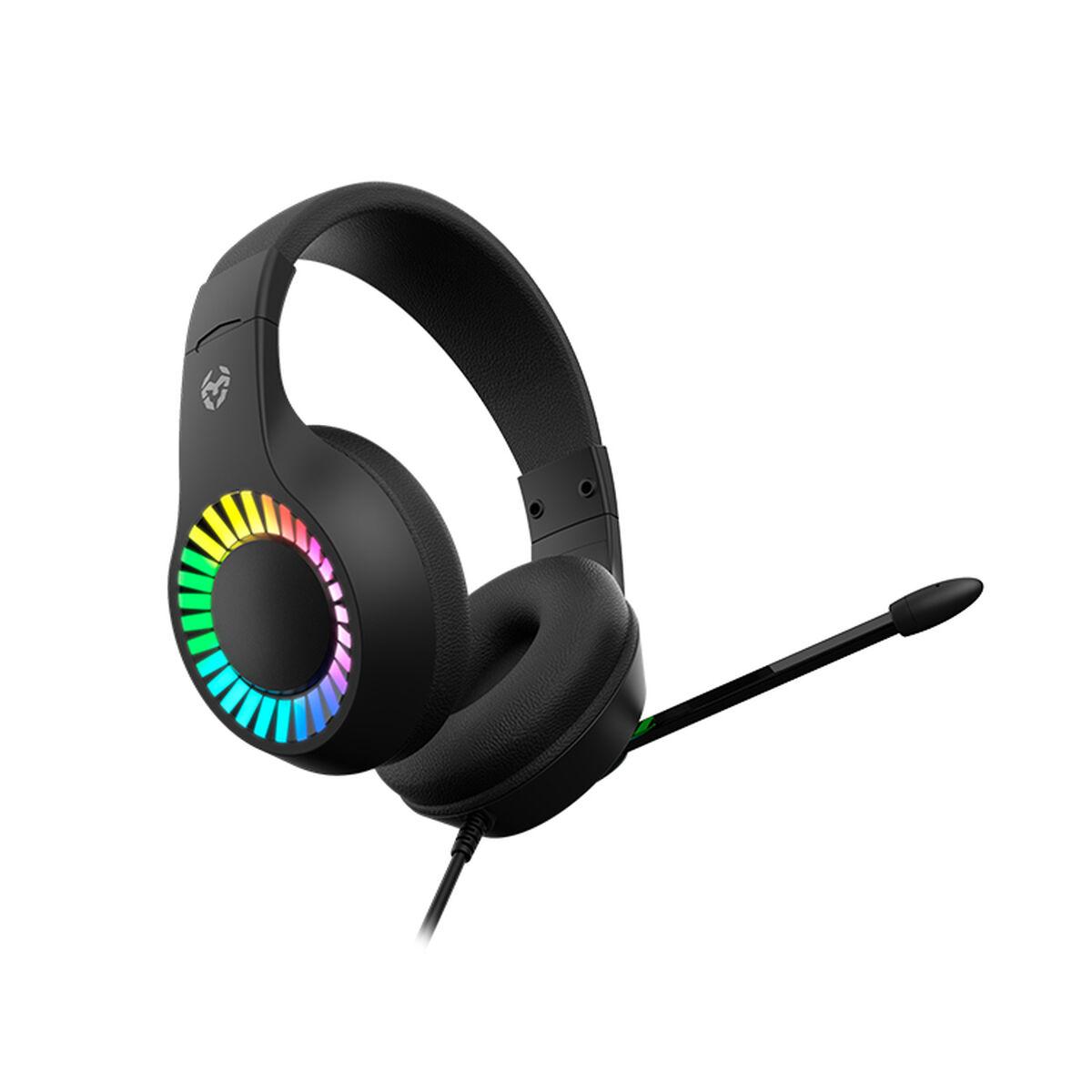 Keybook USB di gioco KROM Kenya Pack USB RGB + USB Mouse 8000DPI RGB + USB RGB Headles Driver + Park 45x40x0.3cm - Black Color
